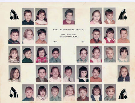 kindergarten am class of 1970 and 1971