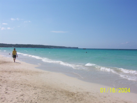 Negril beach