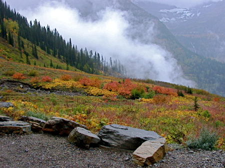 Glacier in Fall