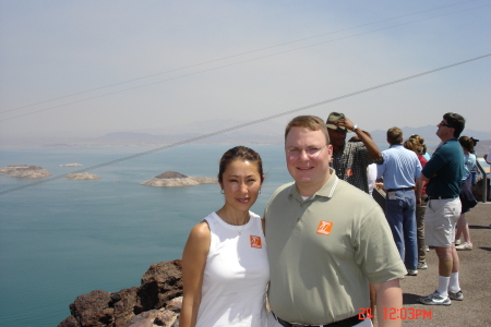 Scott and I at Hoover Dam