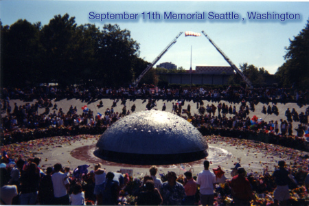 Seattle 911 Memorial at the Fountain