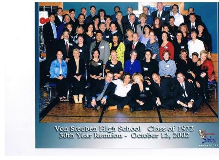 Class of '72' - 30th Year Class Reunion