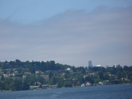 Looking toward Seattle