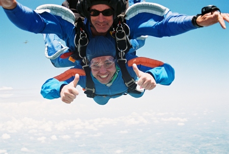 Skydiving on my 35th birthday