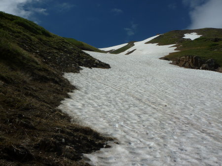 One of six glaciers