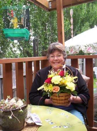 char with yount retirement flowers