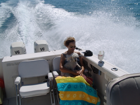 Napping in the boat