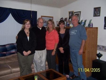 Denise, Dad, Me, Robin N Allen