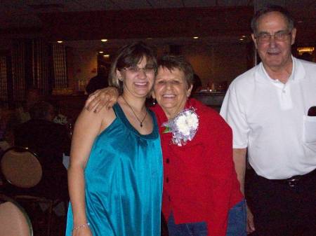 me,grandma and uncle jr. at my sister's weddin