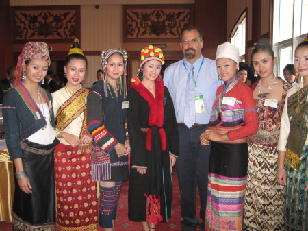 Models from Laos. Tough Job!