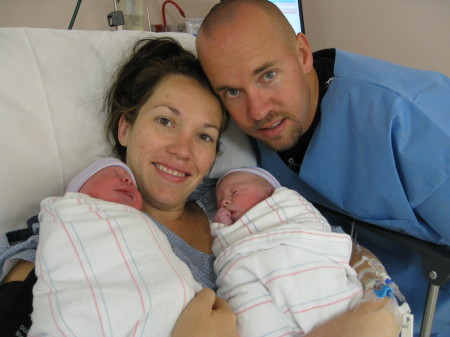 Kelsey & Kylianne born 10/14/08
