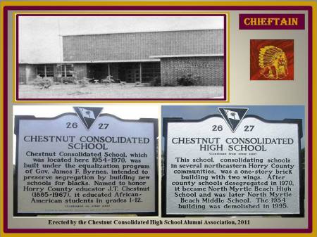 Chestnut Consolidated High School Logo Photo Album