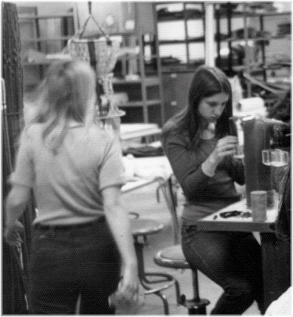 Schaumburg High School 1972 Art Class