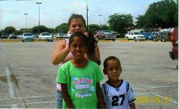 me and the niece and the nephew at six flags