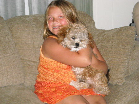 Alexis and Snickers