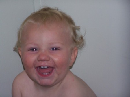 My grandson, Edge.  6-2008