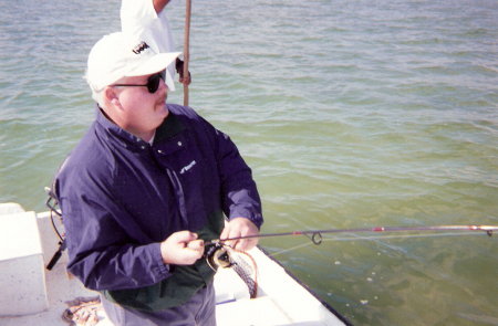 Fishing in Boca Paila, Mexico