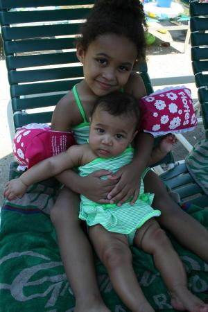 Granddaughters Lela & Jada