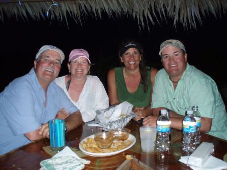 Our last night on the island with Danny and Ma