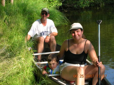 My Family at the cabin, summer '07