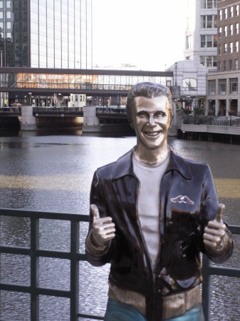 Bronzed the Fonz