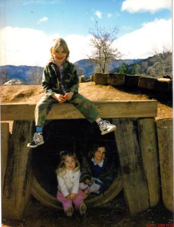 nicholas,tara,jinelle, fun at the park