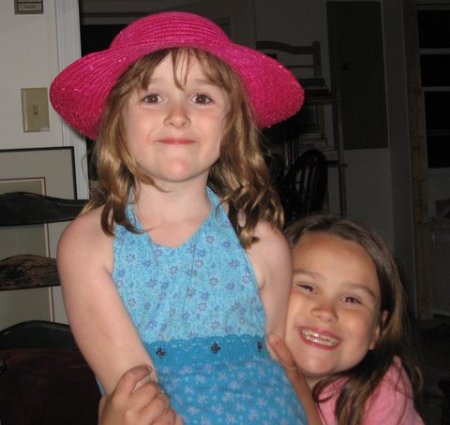 Granddaughters Hosanna and Grace