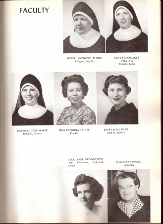 Pictures of Faculty at St. Michael&#39;s (1960 + -)