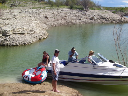 Out on the boat