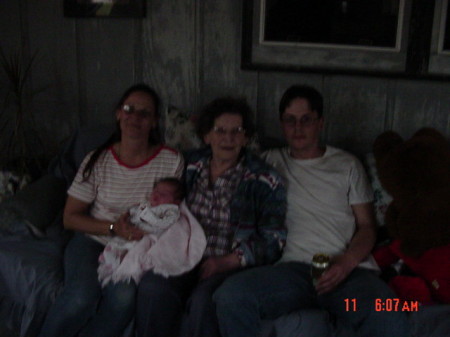 Mom, Grandma, David and Amara