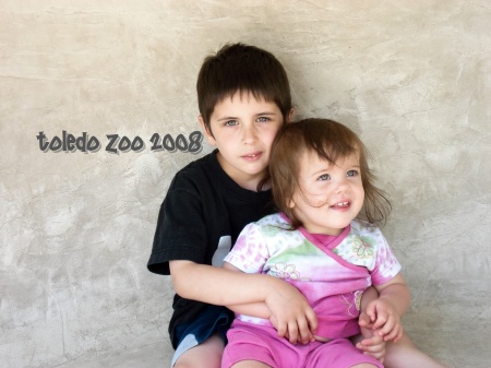 Kids at Toledo Zoo