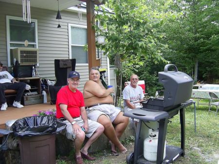 The cookout after the OHD Parade