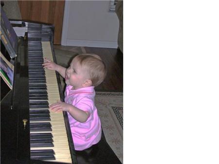 Rosie's First Piano Recital