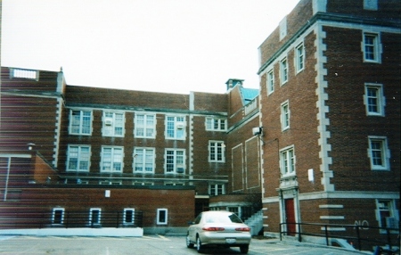 Back of the building