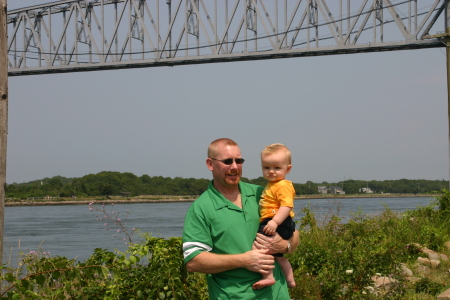 July 2007 Cape Cod Canal, Train Bridge