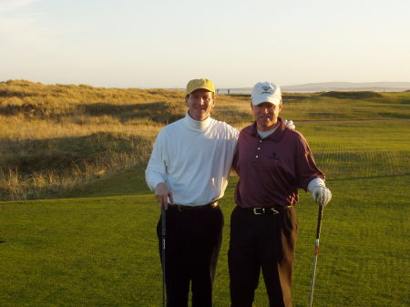 Golf with Gerry Daly at Royal Dornoch