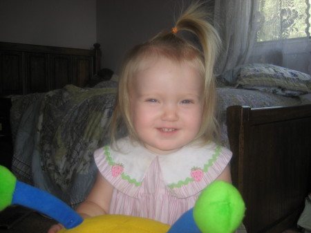 Kayla at 18 months