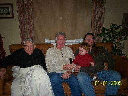 Dad, Steve, Killian and Eric