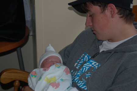 Ryker with baby brother, Wyatt, born 8/9/08