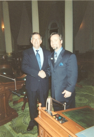 Me & Senator Roy Ashburn