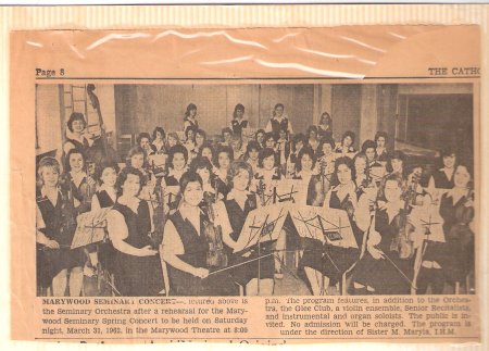 Spring Concert, March 1962