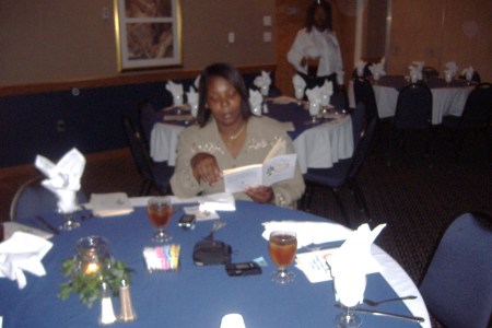 My sister Zina at our Family Reunion