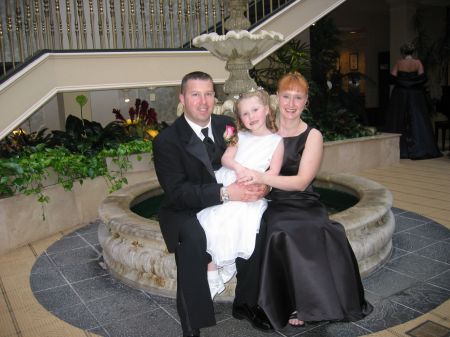 At Wendy's wedding, May 2005