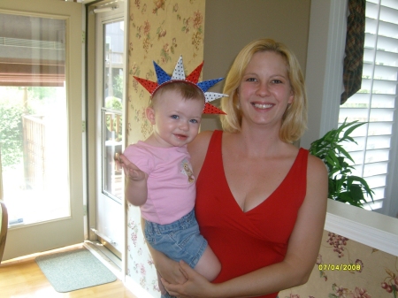 mommy and madison forth of july
