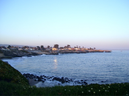 Santa Cruz Coastline, sunset