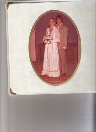 Arlene and Wayne wedding 1976