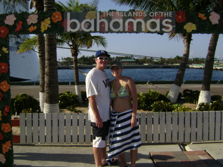 Our trip to the Bahamas      May 2008