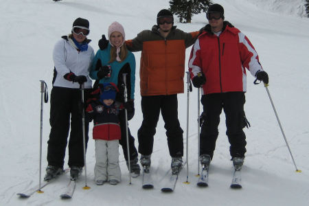 Our Gang - Skiing 2008