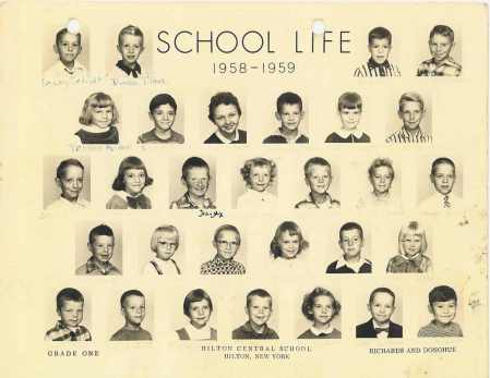 1st grade 1959