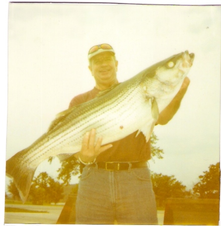 George and his 27# striped  bass